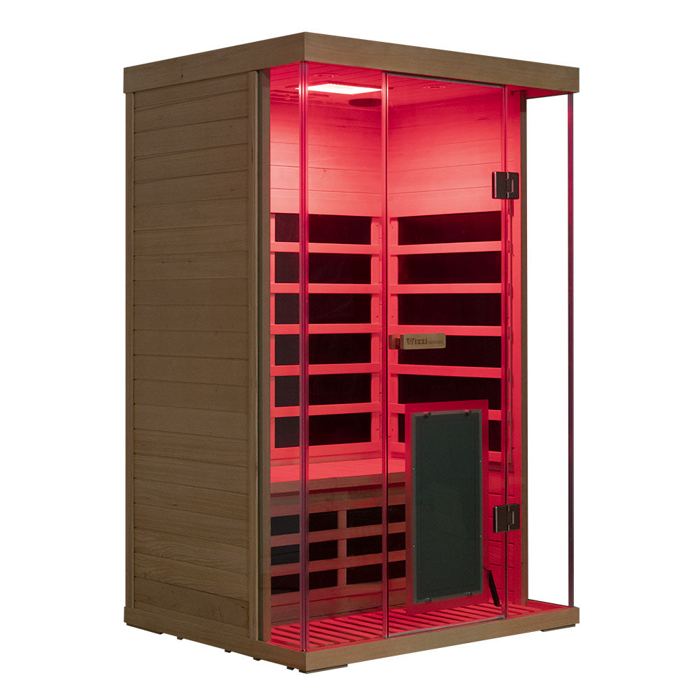 WizziSaunas - SH02 | Hemlock 2 Person Far Infrared Sauna