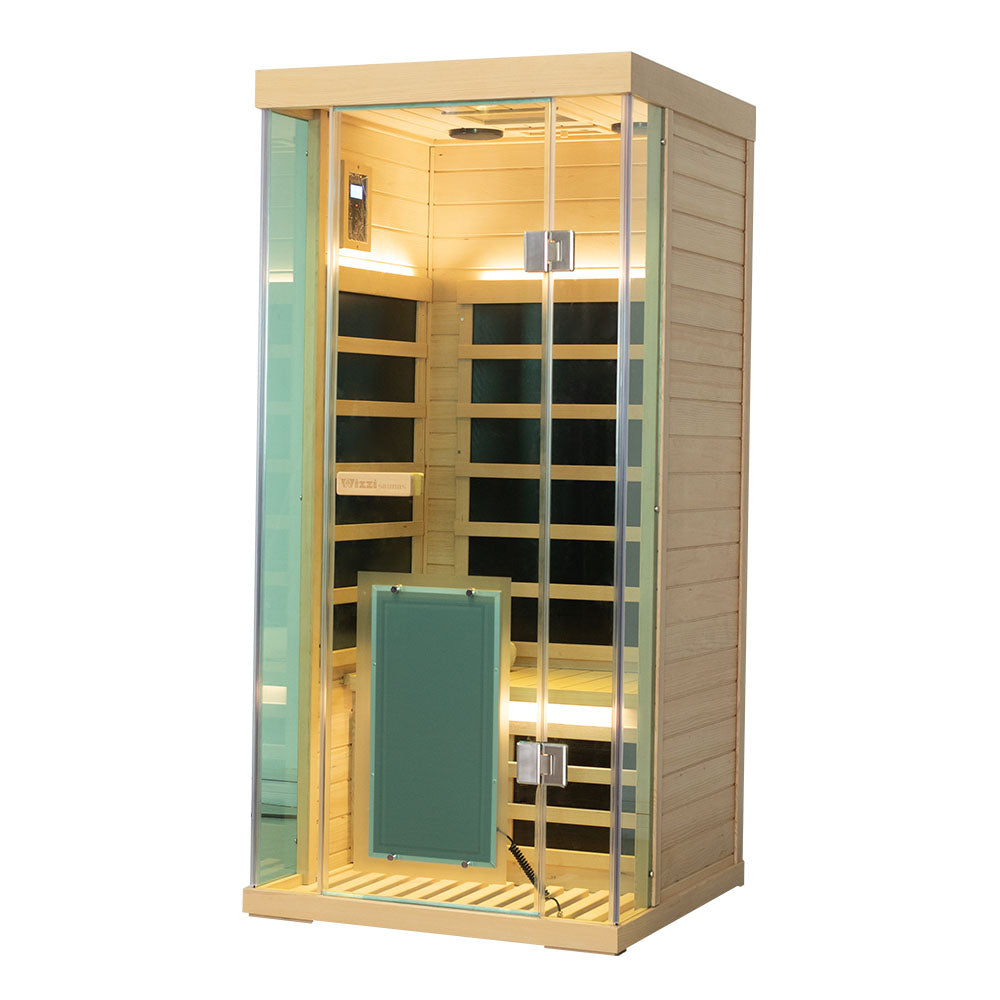WizziSaunas - SH01 | Hemlock 1 Person Far Infrared Sauna