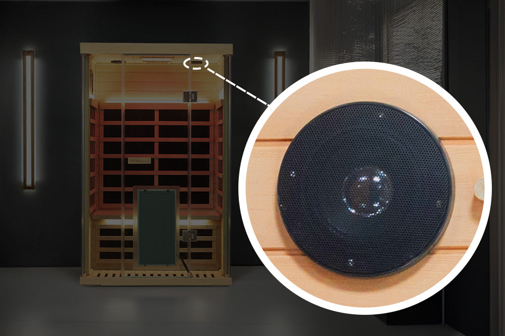 WizziSaunas - SH02 | Hemlock 2 Person Far Infrared Sauna