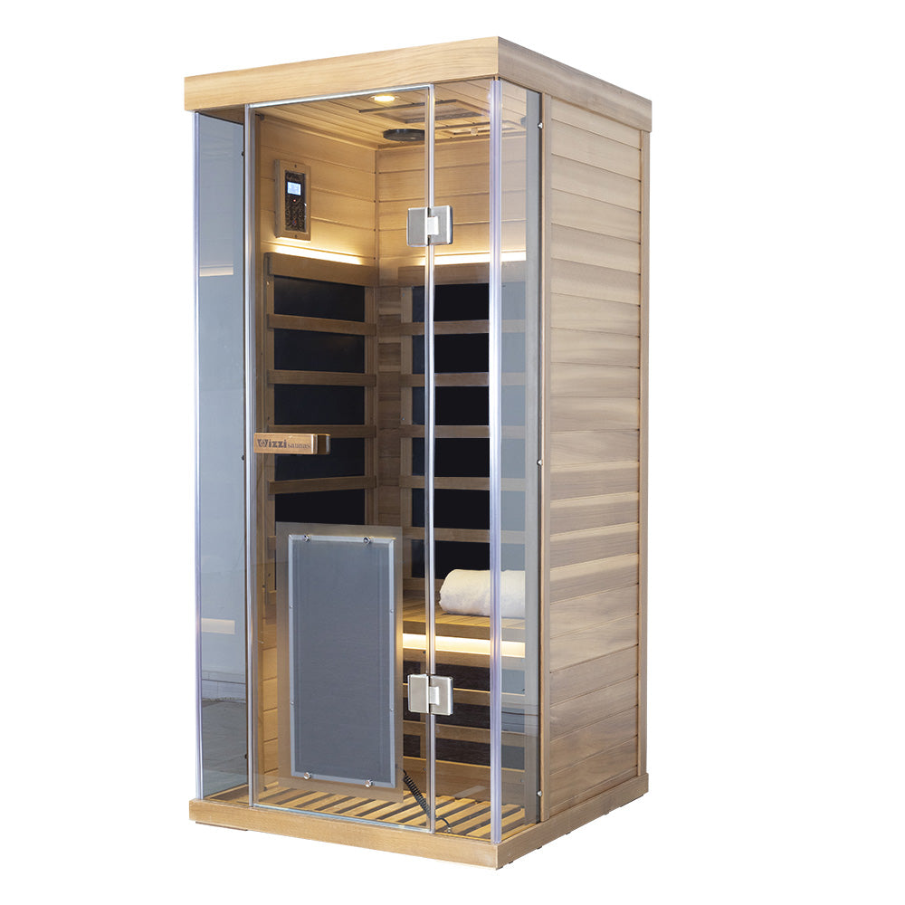 WizziSaunas - SR01 | Red Cedar 1 Person Far Infrared Sauna