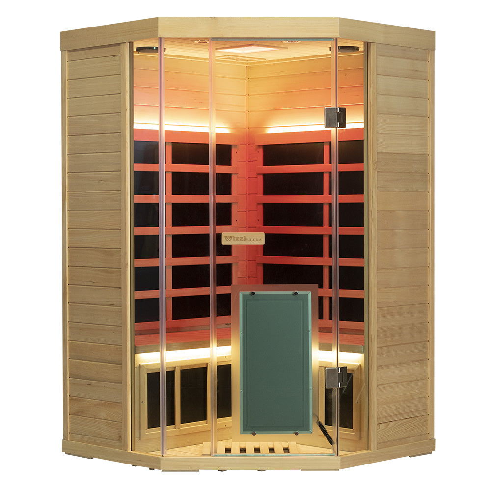 WizziSaunas - SH07 | Hemlock 2-3 Person Far Infrared Sauna