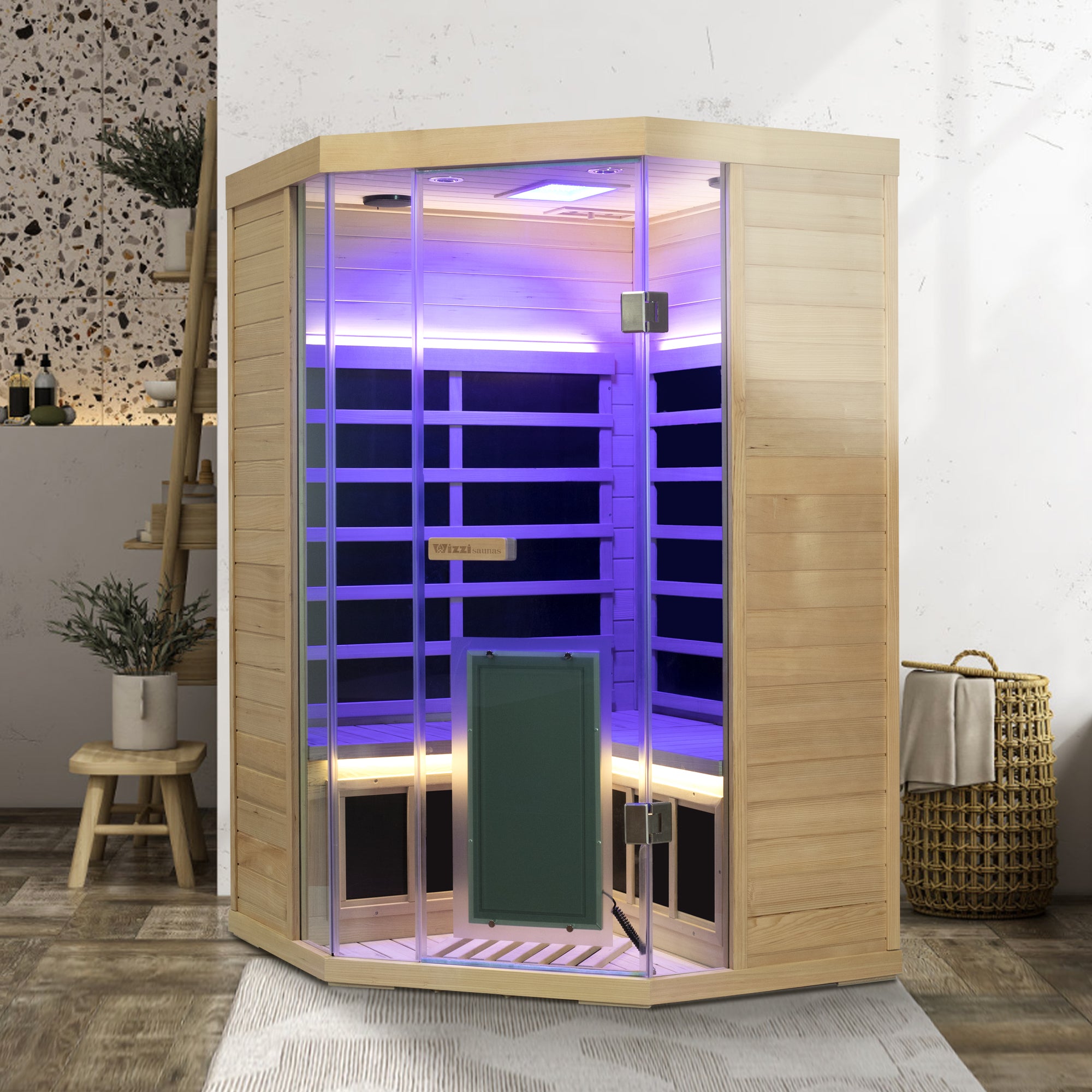 WizziSaunas - SH07 | Hemlock 2-3 Person Far Infrared Sauna