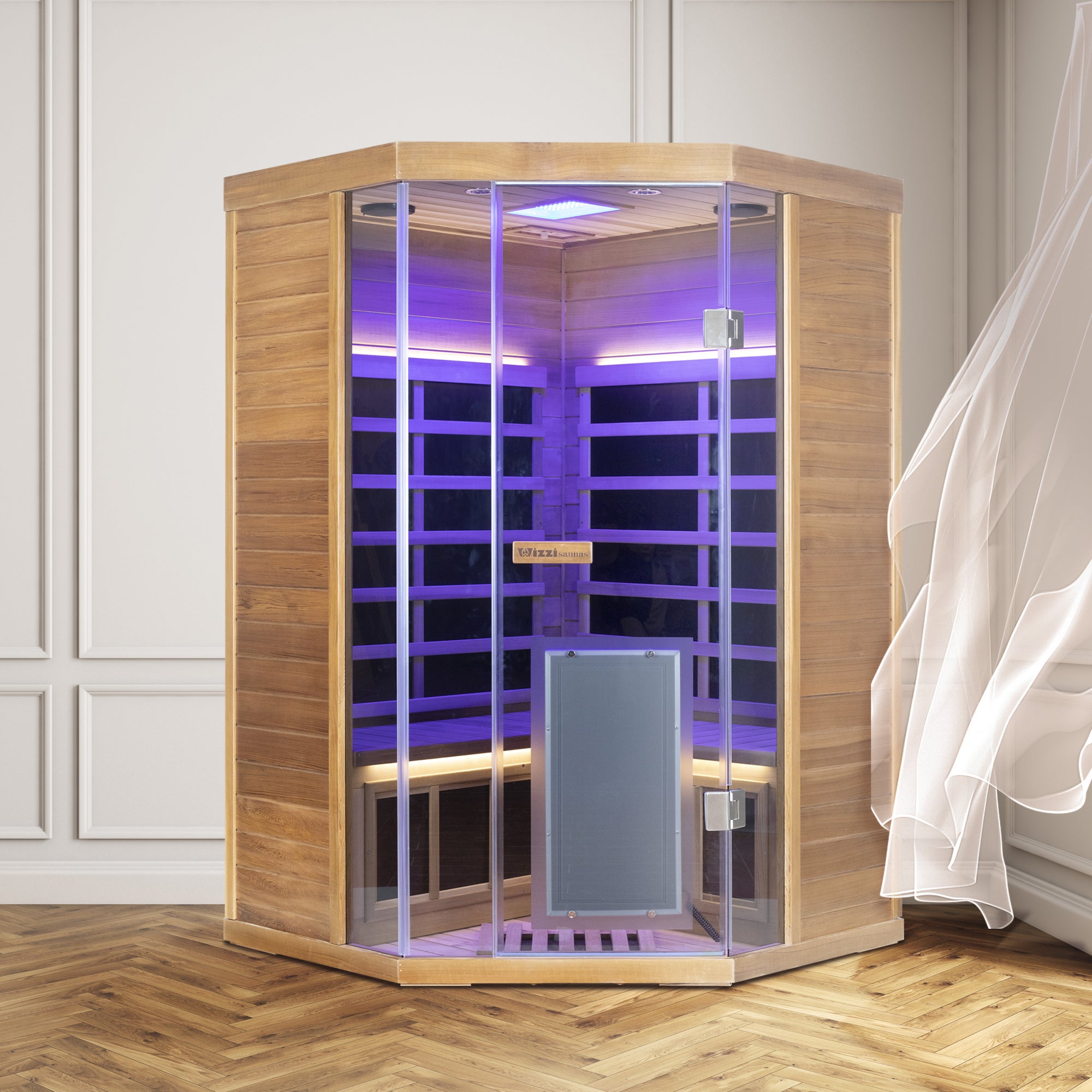 WizziSaunas - SR07 | Red Cedar 2-3 Person Far Infrared Sauna