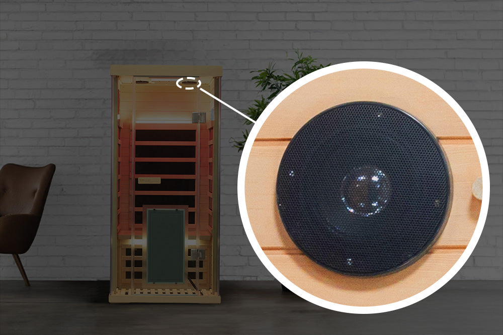 WizziSaunas - SH01 | Hemlock 1 Person Far Infrared Sauna