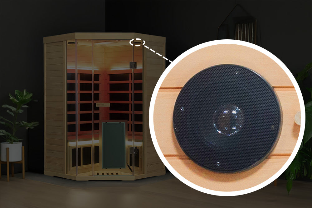 WizziSaunas - SH07 | Hemlock 2-3 Person Far Infrared Sauna