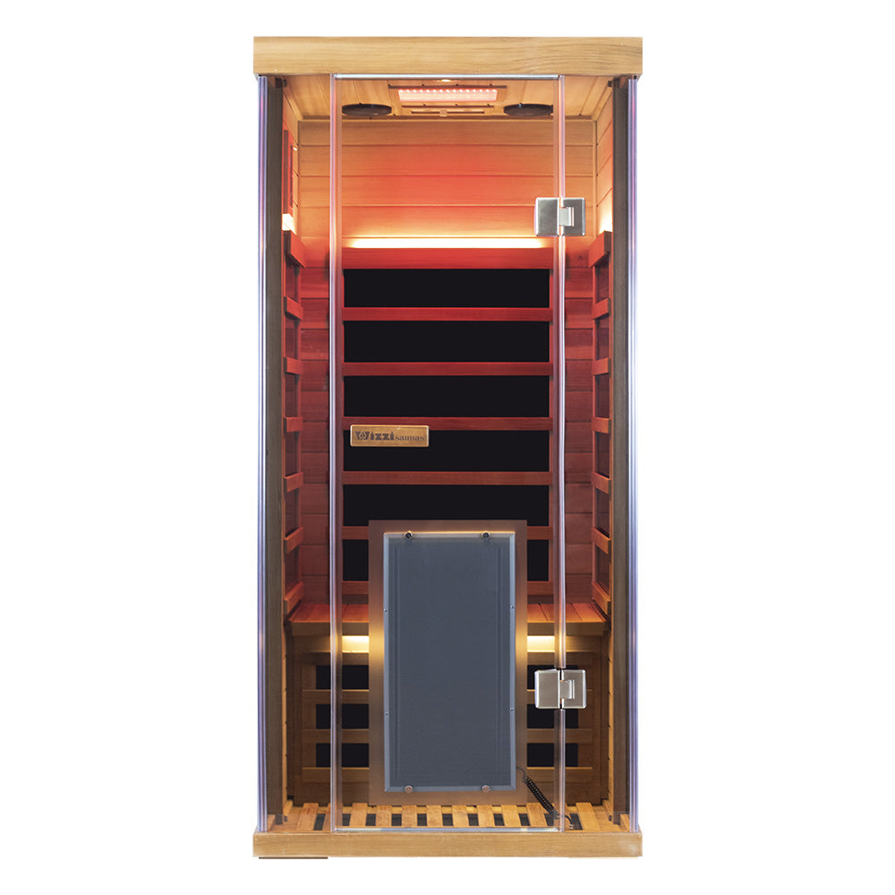 WizziSaunas - SR01 | Red Cedar 1 Person Far Infrared Sauna