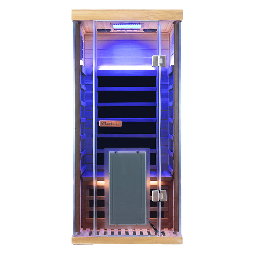 WizziSaunas - SR01 | Red Cedar 1 Person Far Infrared Sauna
